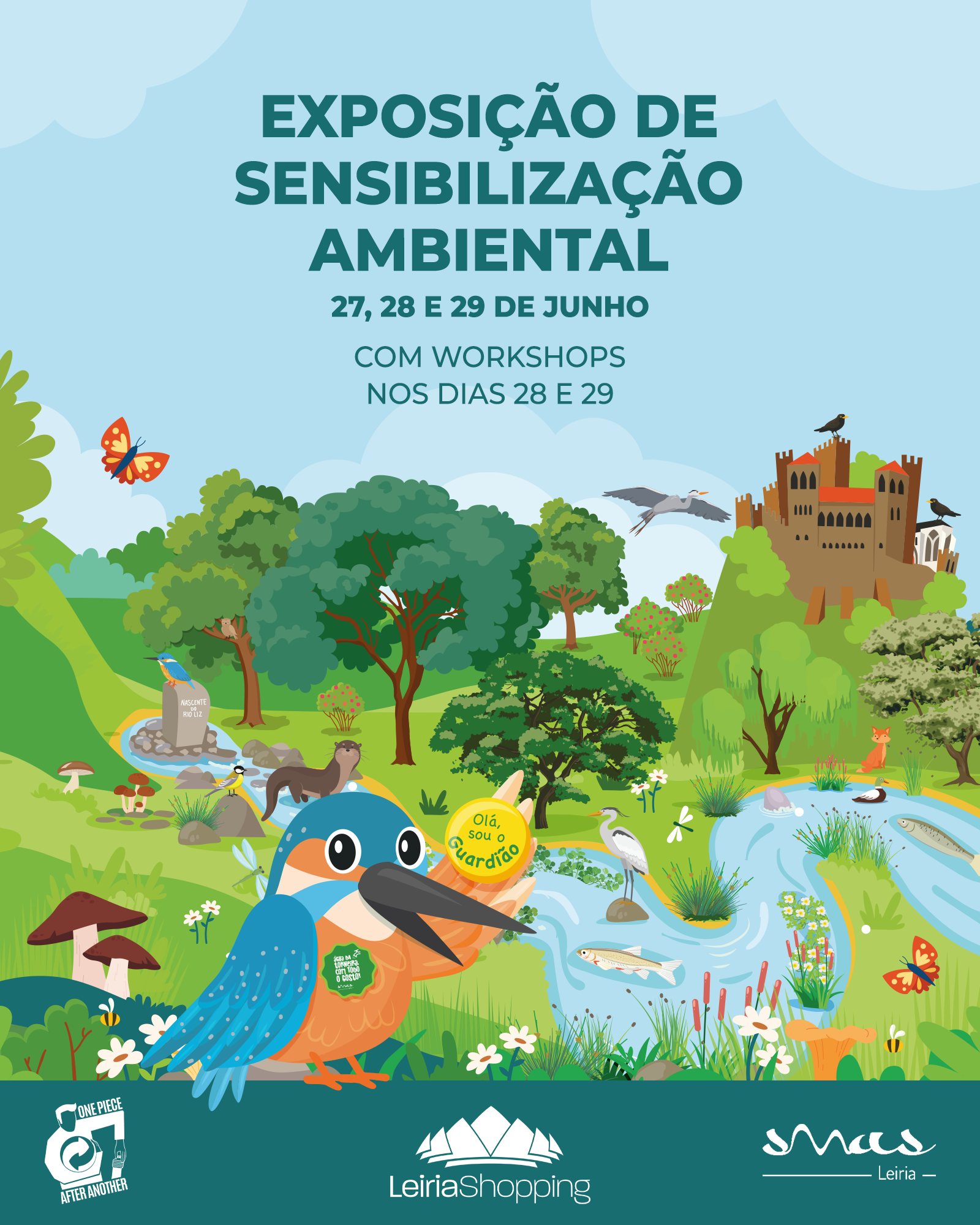 SMAS de Leiria participam na Exposição de Sensibilização Ambiental do LeiriaShopping 