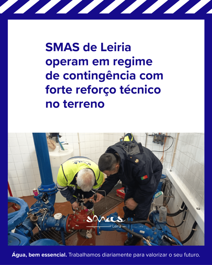 SMAS de Leiria operam em regime de contingência com forte reforço técnico no terreno